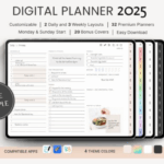 Digital Planner Templates, Ideas, and FREE Goodies for 2025! 🚀