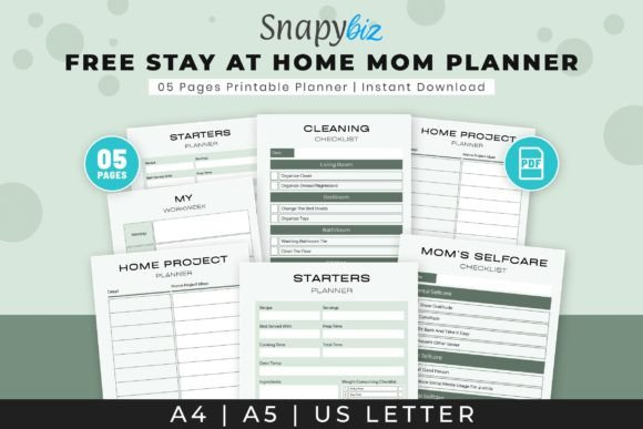 Free Stay at Home Mom Planner