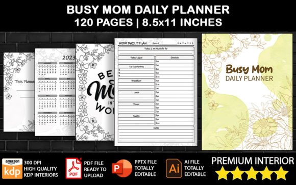 Busy Mom Daily Planner