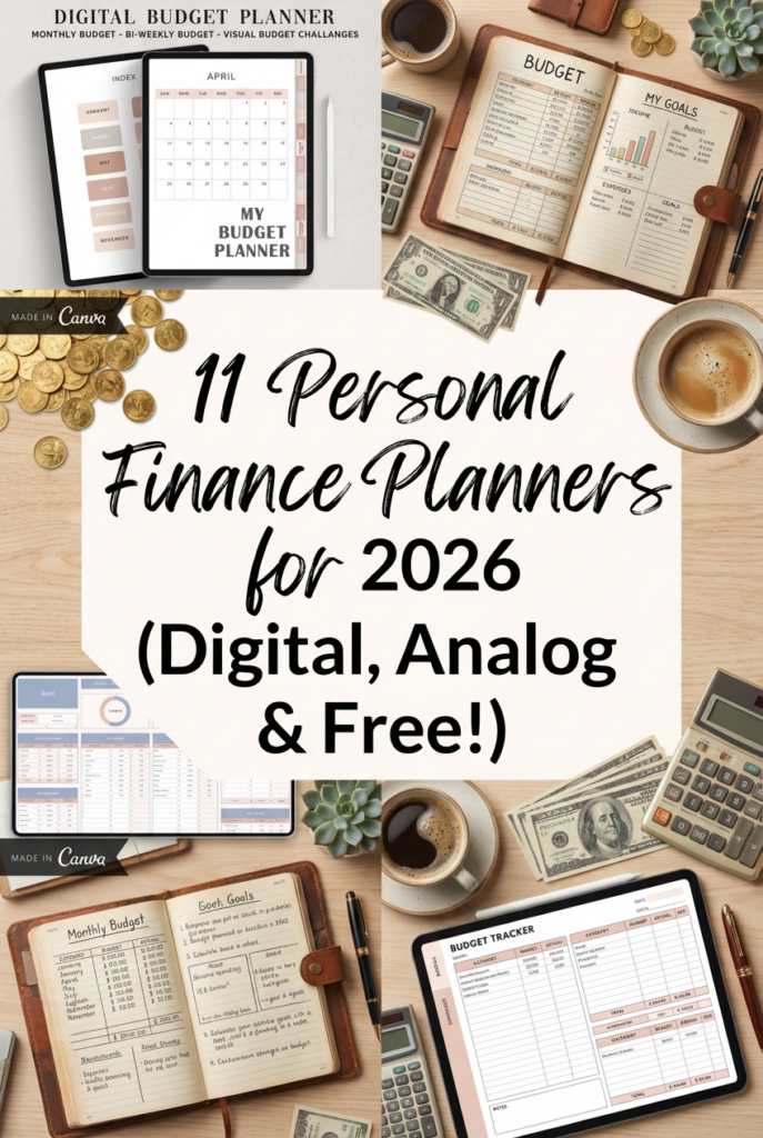 11 Personal Finance Planners for 2026