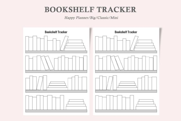 Bookshelf Tracker, Book Reading Tracker