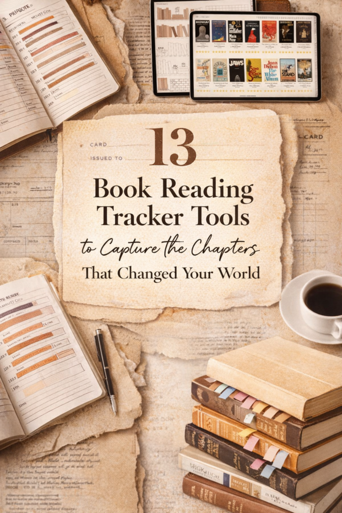 13 Book Reading Tracker Tools to Capture the Chapters That Changed Your World