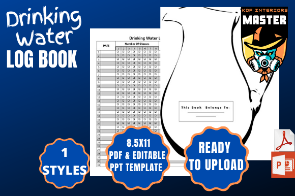 Drinking Water Log Book
