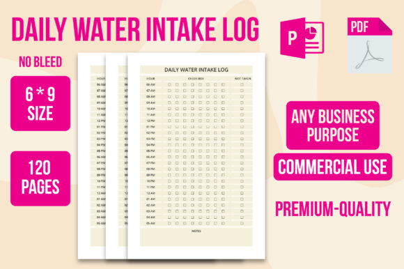 Daily Water Intake Log Printable