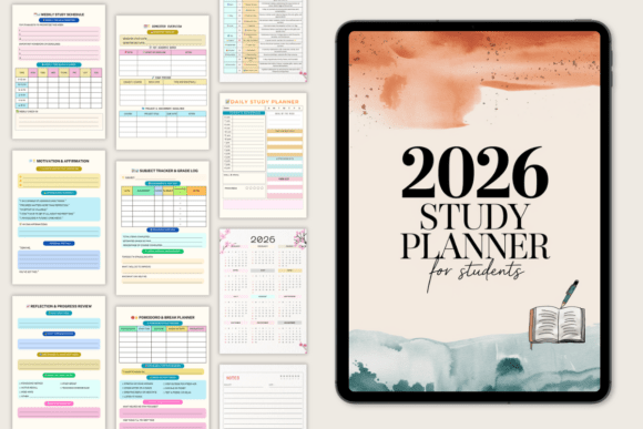 2026 Study Planner for Students