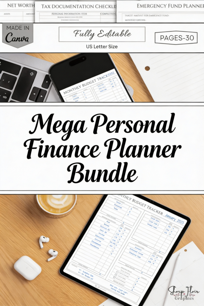Mega Personal Finance Planner Bundle