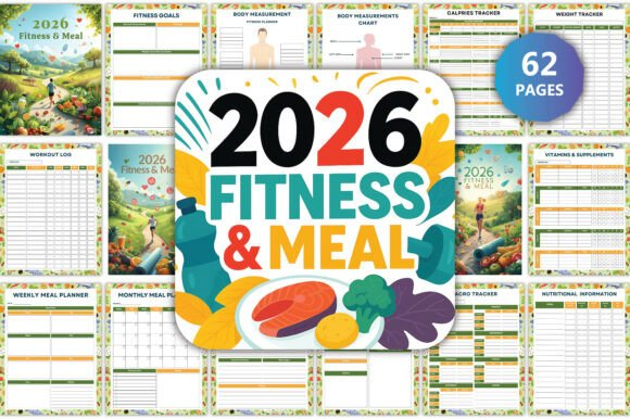 2026 Fitness & Meal Planner