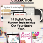 Collage Yearly Planner