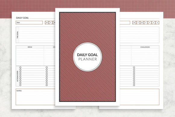 Daily Goal Planner Printable