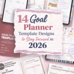 14 Goal Planner Template Designs