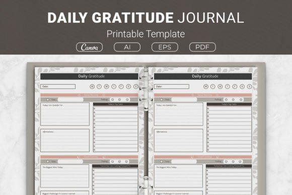 Daily Gratitude Journal Printable