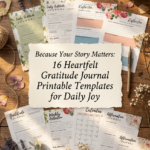 16 Heartfelt Gratitude Journal Printable Templates