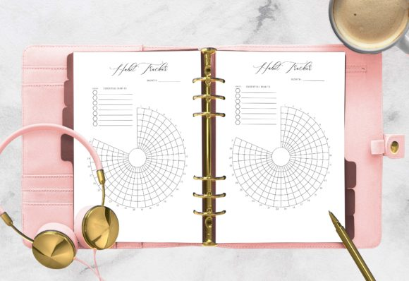 Habit Tracker - Printable Planner A5