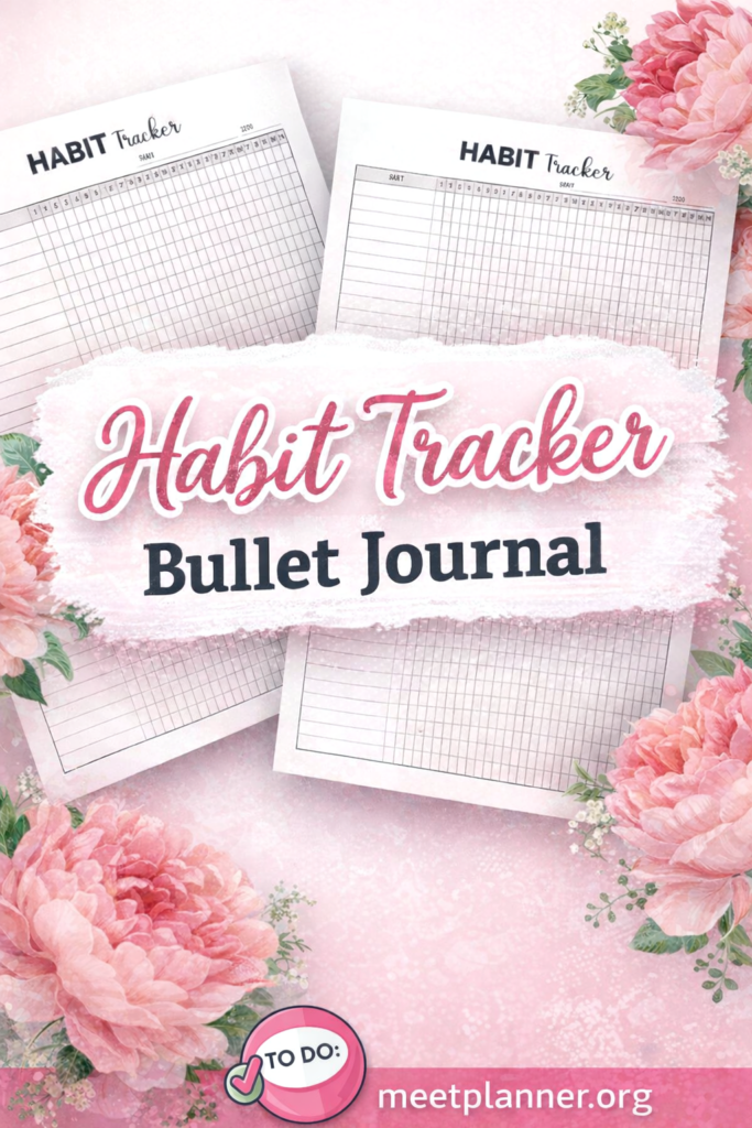Habit tracker bullet journal - meetplanner.org