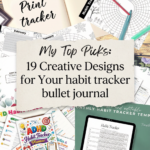 19 Creative Designs for Your habit tracker bullet journal
