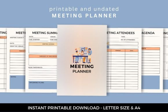 Meeting Planner Template Download