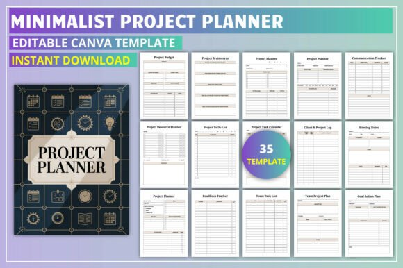 Minimalist Project Planner Template