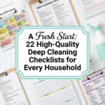 Article's main image: "A Fresh Start: 22 High-Quality Spring Cleaning Checklists for Every Home."