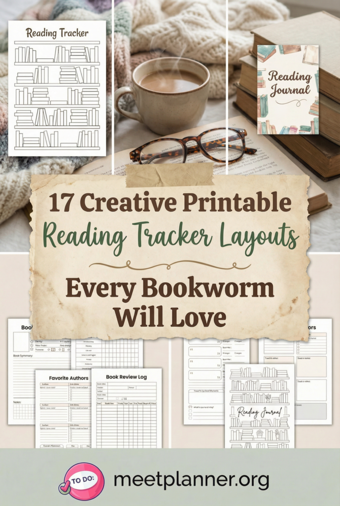 Footer image 17 Creative Printable Reading Tracker Layouts Every Bookworm Will Love
